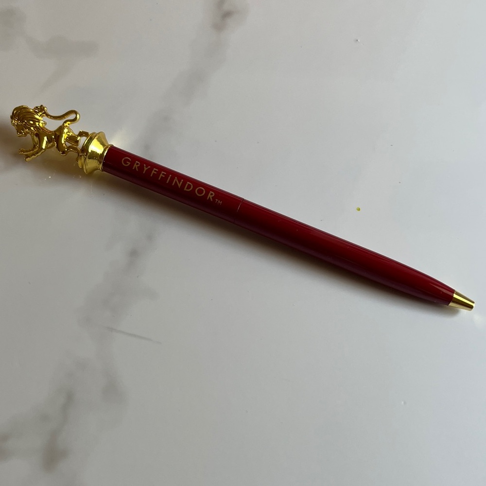 Harry Potter Gryffindor Ballpoint Pen.